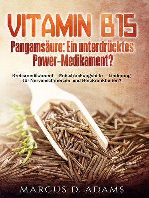 cover image of Vitamin B15--Pangamsäure--Ein unterdrücktes Power-Medikament?
